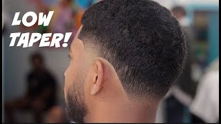 BARBER TUTORIAL LOW BLOWOUT TAPER HD [upl. by Arihsan309]