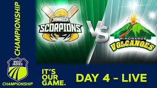 🔴 LIVE Jamaica v Windwards  Day 4  West Indies Championship  Saturday 18th March 2023 [upl. by Madelina]