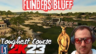 Toughest Course In PGA Tour 2K23 PlayStation 5 Gameplay [upl. by Kjersti135]