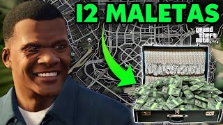 TODAS AS MALETAS DE DINHEIRO DO GTA 5  LOCALIZAÇÕES [upl. by Ollehto]