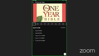 Nov 12th Day 317  LIVE REPLAY  Reading The One Year Bible Together [upl. by Hinman]