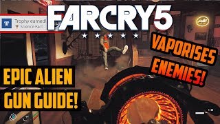 Far Cry 5 Alien Weapon Guide [upl. by Rhodie76]