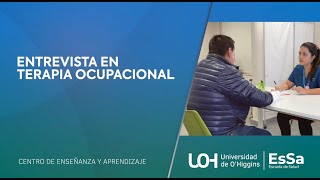 Entrevista en Terapia Ocupacional II [upl. by Vas351]