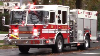 Wyomissing Fire Department Engine 79 Responding [upl. by Huxley242]