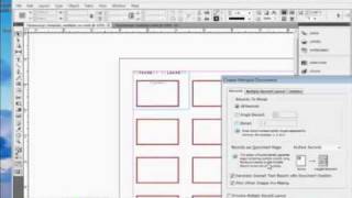 InDesign Tutorial  How to Perform a Data Merge in Adobe InDesign CS5 [upl. by Cynarra]