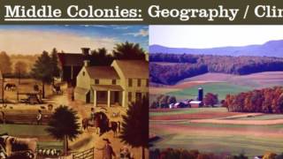 13 Colonies Comparing Regions New England Middle and Southern [upl. by Ardell293]