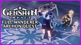 Full Scaramouche Archon Quest  Genshin Impact 33 [upl. by Ellinad]