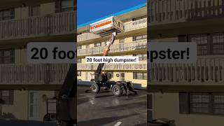 Mobile Super Dumpster  Equipter 7000 roof roofer roofing roofershelper roofingcontractor [upl. by Keisling600]