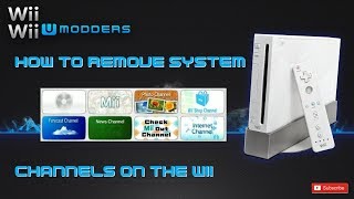 How To Remove System Channels On The Wii [upl. by Nera794]