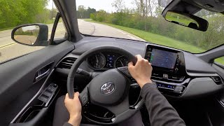 2021 Toyota CHR Nightshade  POV Driving Impressions [upl. by Akived826]