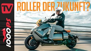 Die Alternative für Pendler BMW CE 04 Elektroroller Test 2022 [upl. by Ahsiri]