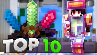 Top 10 Best MCPE PVP Texture Packs Minecraft Bedrock 121 [upl. by Nance303]