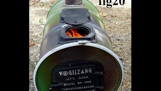 Ultimate Barrel Wood Stove [upl. by Ennaira]