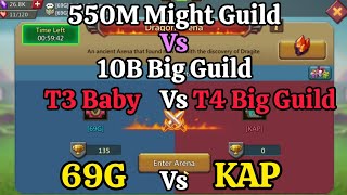 Dragon Arena Showdown 69G vs 10B Guild Battle for Glory  Lords Mobile [upl. by Sevart367]