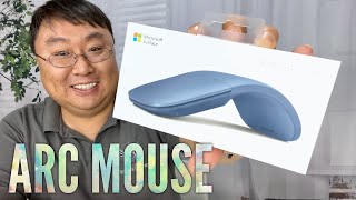 Microsoft Surface Arc Mouse Review [upl. by Aiyekal828]