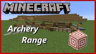 How To Build an Archery Range  Minecraft HowTo [upl. by Ainirtac]