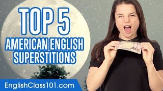 American Superstitions youre not ready to discover 😱 Learn English [upl. by Yrallam]