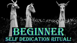 Beginner Self Dedication Ritual  Witchcraft 101 [upl. by Dowell]