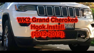 How to Install Grand Cherokee Tow Hooks [upl. by Adnolor]