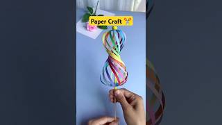 Paper Craft ✂️ shorts diy papercraft paper papercrafts artandcraft howto [upl. by Hurlow760]