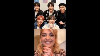 Bebe Rexha amp TXT Instagram Live [upl. by Kailey]