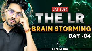 CAT 2024 LRDI Brain Storming Set for 99ile with Complete Solution  Part 04 [upl. by Sinnoda]