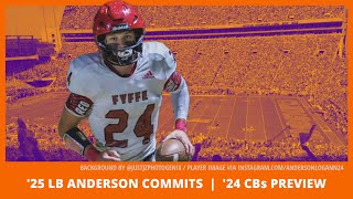 LB Logan Anderson commits to Clemson  Preview 2024 Cornerbacks  10 things about UVa  Podcast [upl. by Ritchie]