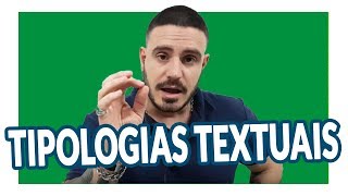 TIPOLOGIAS TEXTUAIS  APRENDA EM 5 MINUTOS PABLO JAMILK [upl. by Anairt]