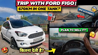 Ford Figo New Trip🤩 In One tank 😳 Nearby Accident  Delhi to Dehradun fordfigo ford [upl. by Eille294]