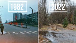 Ukraine Chernobyl ‘Then Vs Now’ [upl. by Wesa]