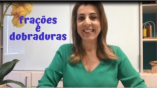 Ensinando frações com dobraduras [upl. by Vyse]