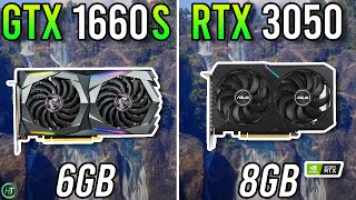 GTX 1660 Super vs RTX 3050  Big Difference [upl. by Oiramrej]