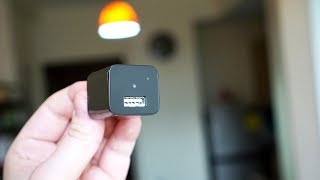 USB Charger Spy Camera 1080p Review  Best Hidden Camera 2019 [upl. by Marv]