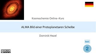 ALMA Bild einer Protoplanetaren Scheibe [upl. by Rothmuller]