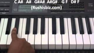 Kyunki Tum Hi Ho Aashiqui2  Piano Tutorials  Full Song  600 Songs BOOKPDF299 7013658813 [upl. by Ennaeiluj]