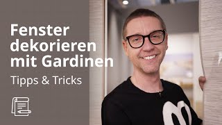 Dekorieren mit Vorhängen  IKEA Tipps amp Tricks [upl. by Rainger]