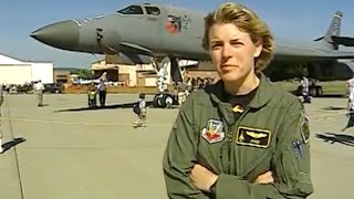 B1 Lancer Bomber Tour and Demonstration [upl. by Enreval]