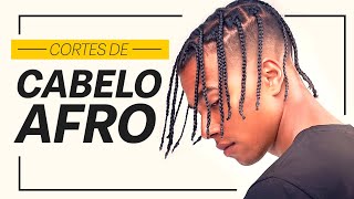 82 CORTES de cabelo CRESPO e AFROS MASCULINO com Cleber Ao Cubo [upl. by Solrak]