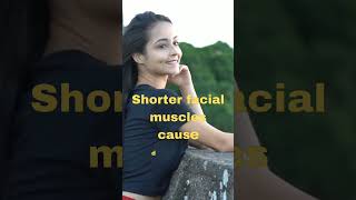 medical fact facial muscle and dimples ytshorts shorts facts [upl. by Airretal]