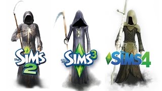 ♦ Sims 2 vs Sims 3 vs Sims 4 Death [upl. by Yesrod]