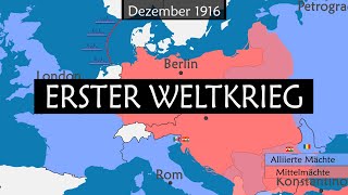 Der Erste Weltkrieg  Zusammenfassung auf einer Karte [upl. by Streeto297]