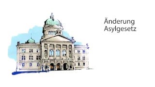 Änderung des Asylgesetzes AsylG Abstimmung 562016  «Das Wichtigste in Kürze» [upl. by Meridel752]