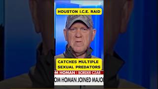 ICE Raids in Houston Colony Ridge  Tom Homan Responds [upl. by Ahsilav]