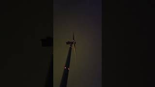 Vestas v126 in 39ms wind [upl. by Idnym]