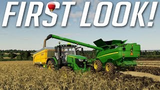 FIRST LOOK  Farming Simulator 19  PS4 Gameplay [upl. by Llehsor]