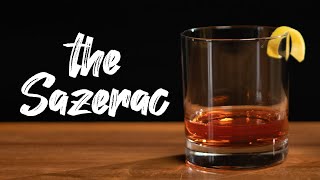 How to make a Sazerac the official cocktail of New Orleans [upl. by Ellynad396]