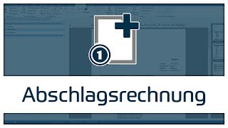 Abschlagsrechnung erstellen  TopKontor Handwerk [upl. by Nahtaj]