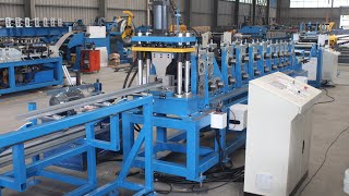 Smartech Machinery Automatic U Profile Roll Forming Machine [upl. by Riobard]