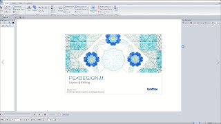 Brother PE Design 11 Software for machine embroidery [upl. by Godfry]