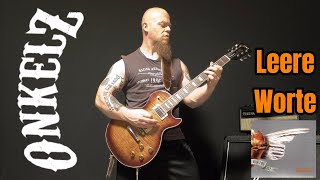 Leere Worte  Böhse Onkelz 🎸 Gitarren Cover 4K [upl. by Ardnala967]